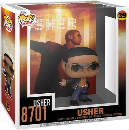 Funko POP! Albums: Usher - 8701 - Collectable Vinyl Figure - Gift Idea - Official Merchandise - Toys for Kids & Adults - Model Figure for Collectors and Display
