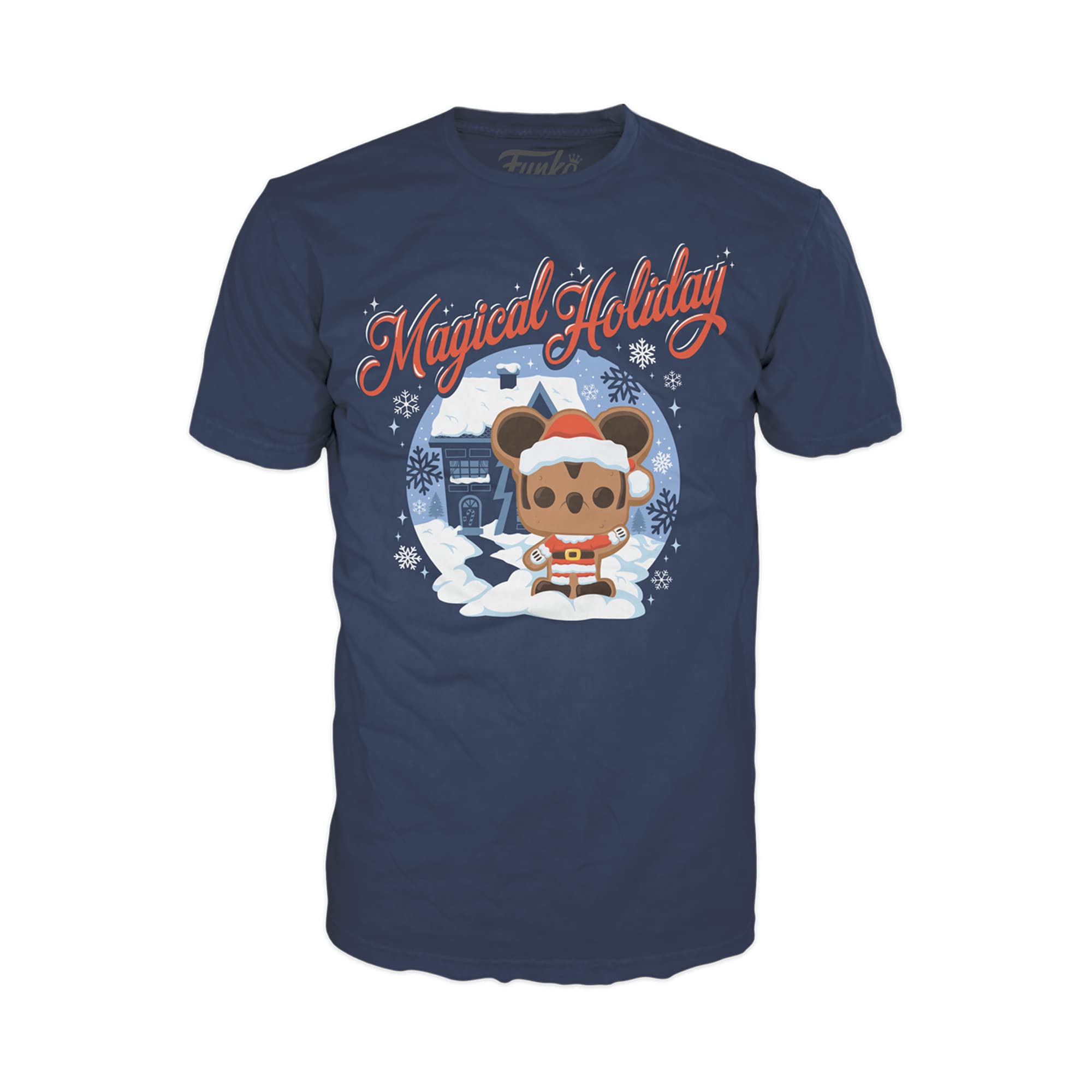 Funko Pop! Boxed Tee: Disney Holiday - Santa Mickey - L