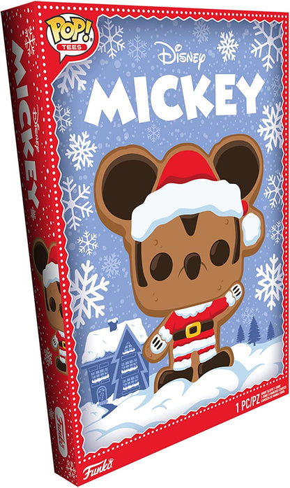 Funko Pop! Boxed Tee: Disney Holiday - Santa Mickey - M