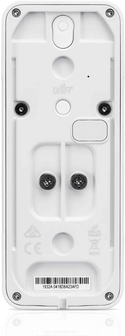 Ubiquiti UniFi Protect G4 Doorbell, White, UVC-G4-Doorbell, 5 mp