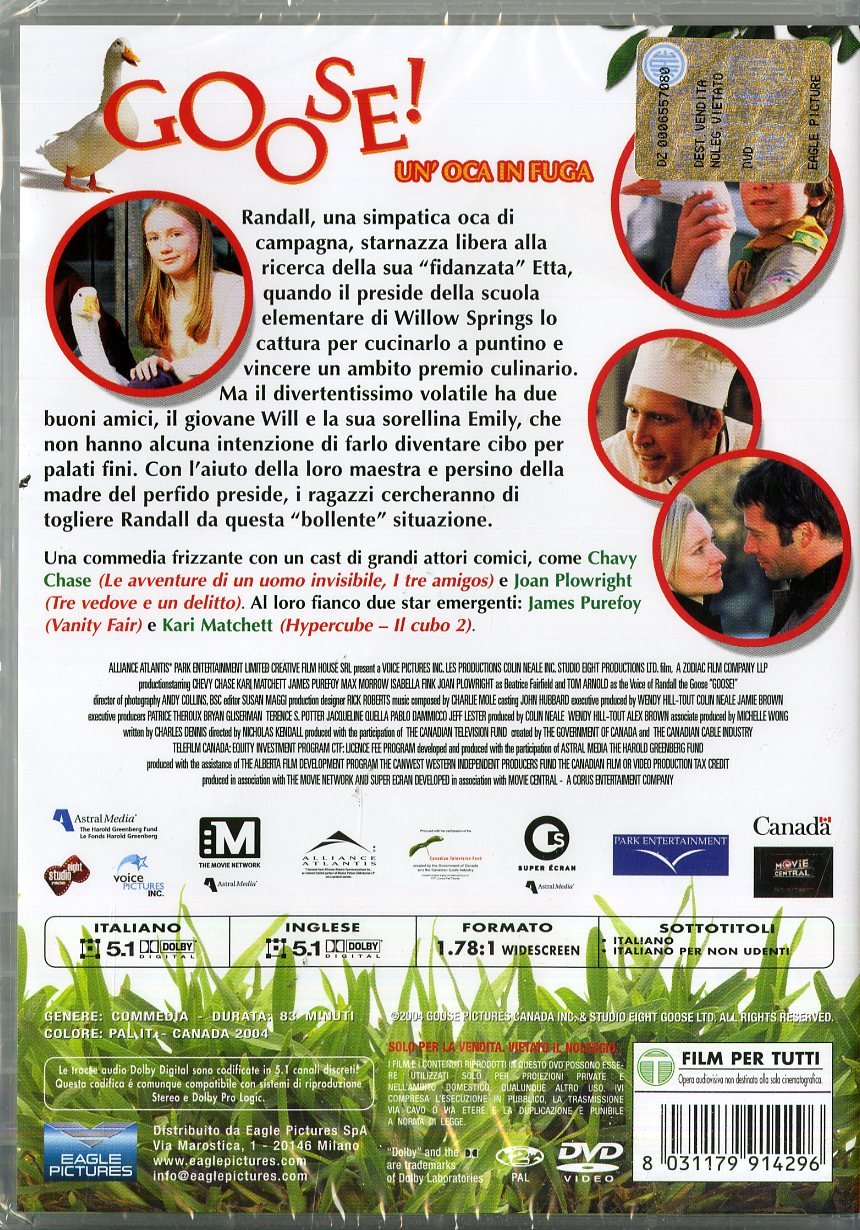 Goose! - Un'Oca In Fuga - IMPORT