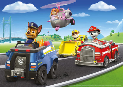Ravensburger Paw Patrol Shaped Giant Floor Jigsaw Puzzle for Kids Age 3 Years Up - 24 Pieces