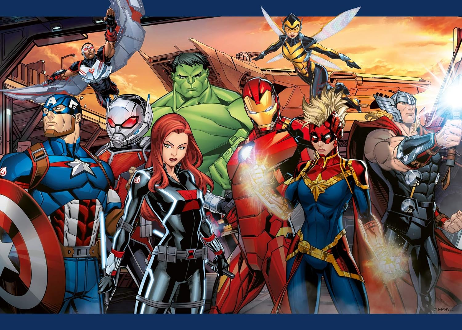 Ravensburger Animals of the World 60 piece Jigsaw Puzzle for Kids age 4 years and up & Marvel Avengers 60 Piece Giant Floor Jigsaw Puzzle for Kids Age 4 Years
