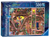 Ravensburger Colin Thompson The Ludicrous Library 500 Piece Jigsaw Puzzle for Adults and Kids Age 10 Years Up