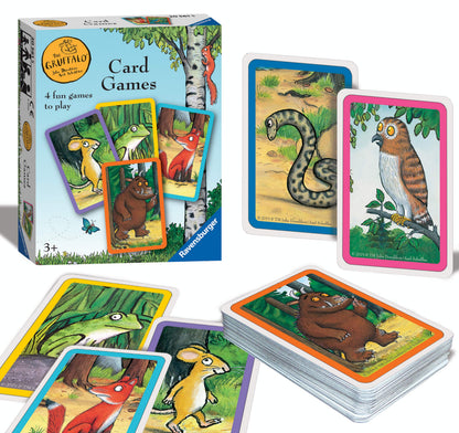 Ravensburger The Gruffalo - Gioco di carte per bambini dai 3 anni in su, a scatto, famiglie felici, scambio o coppie, giocattolo Gruffalo Gioco di carte Gruffalo, Ravensburger Le Jeu de Cartes Gruffalo pour Enfants à partir de 3 Ans – Snap, Families, Écha