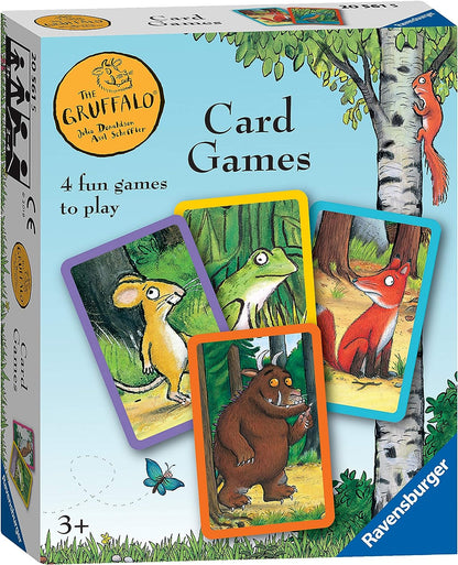 Ravensburger The Gruffalo Card Game for Kids Age 3 Years and Up - Snap, Happy Families, Swap or Pairs - Gruffalo Toy