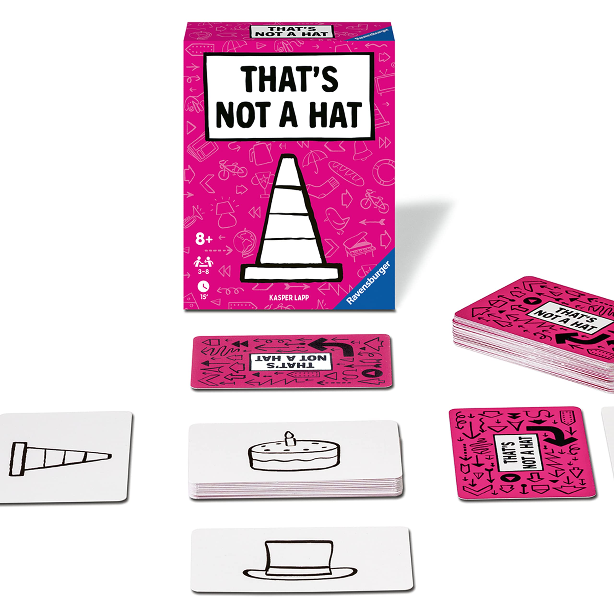 Ravensburger That's Not a Hat - Party Games for Kids and Adults Age 8 Years Up - 3 to 8 Players