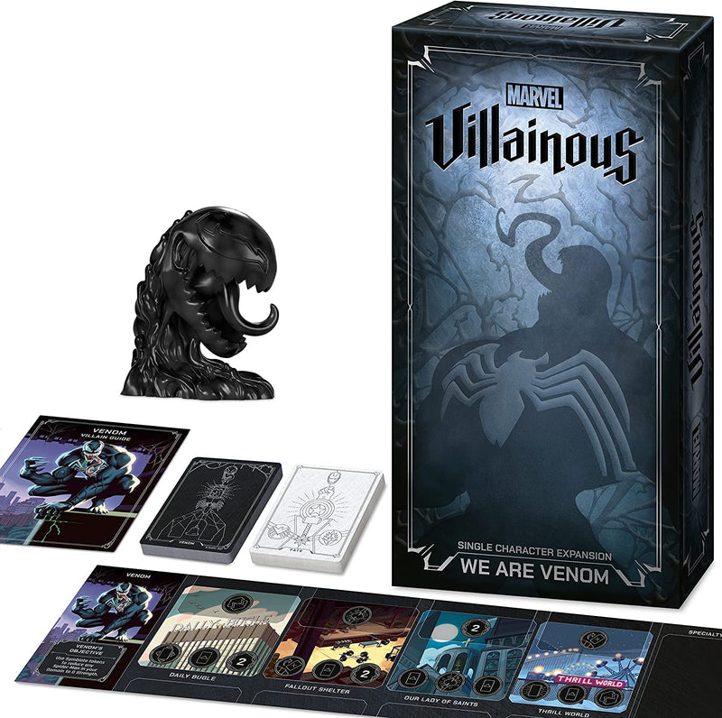 Ravensburger Marvel Villainous Venom Expansion - Strategy Family Board Games for Adults and Kids Age 10 Years Up - Requires Base Game