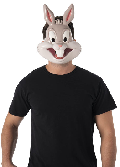 Rubie's Unisex Warner Bros. Space Jam Bugs Bunny Plastic Half-Mask, One Size