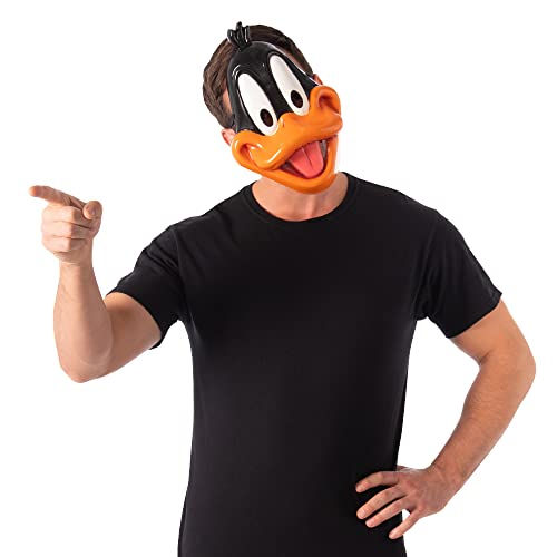 Rubie's Unisex Warner Bros. Space Jam Daffy Duck Plastic Half-Mask, One Size
