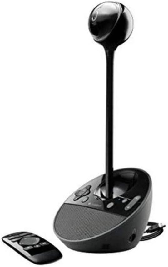 Logitech BCC950 Desktop Video Conferencing Solution, Full HD 1080p video calling, Hi-Definition Webcam, Speakerphone with Noise-Reducing Mic, For Skype, WebEx, Zoom PC/Mac/Laptop/Macbook - Black