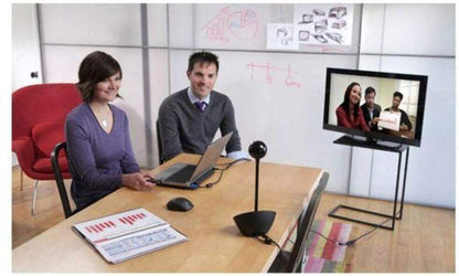 Logitech BCC950 Desktop Video Conferencing Solution, Full HD 1080p video calling, Hi-Definition Webcam, Speakerphone with Noise-Reducing Mic, For Skype, WebEx, Zoom PC/Mac/Laptop/Macbook - Black