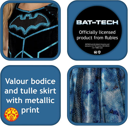 Rubie's Official DC Bat-Tech Batgirl Child Costume Dress
