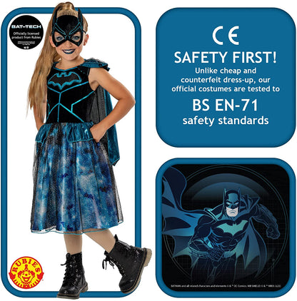 Rubie's Official DC Bat-Tech Batgirl Child Costume Dress