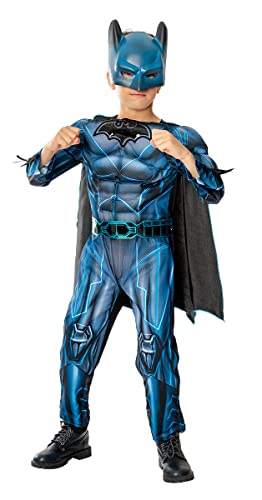 Rubies Official DC Bat-Tech Batman Child Costume, Kids Superhero Fancy Dress Halloween