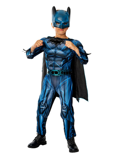 Rubies Official DC Bat-Tech Batman Child Costume, Kids Superhero Fancy Dress Halloween