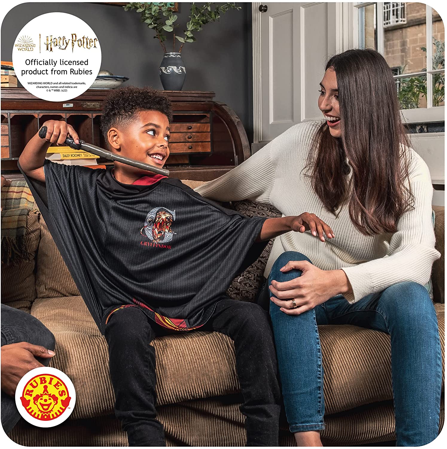 Rubies Official Harry Potter Gryffindor Child Poncho, Kids Fancy Dress