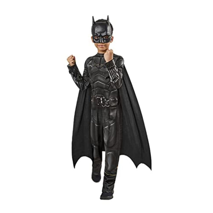 Rubies Official DC The Batman, Batman Classic Child Costume, Kids Superhero Fancy Dress Halloween