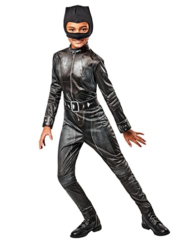 Rubies Official Girl's DC - The Batman Selina Kyle Costume, Catwomen Movie, Kids Fancy Dress