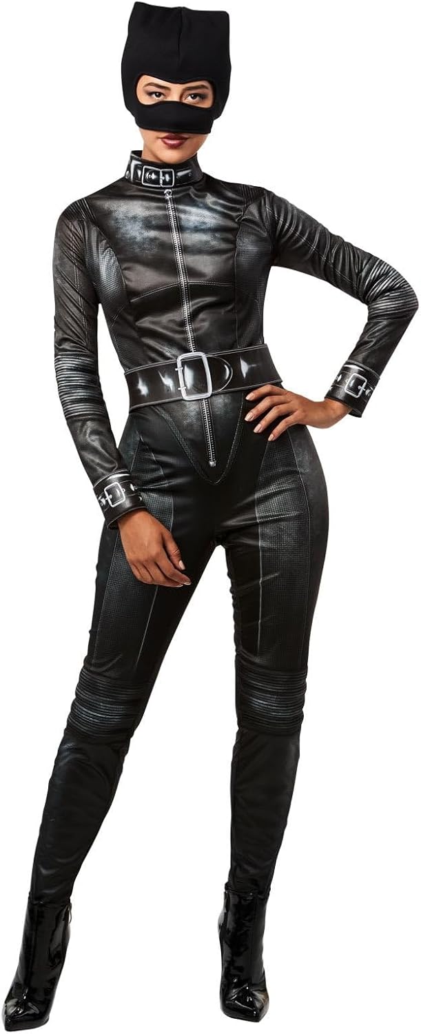 Rubies Official DC The Batman, Selina Kyle Deluxe Ladies Costume, Adult Fancy Dress