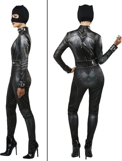 Rubies Official DC The Batman, Selina Kyle Deluxe Ladies Costume, Adult Fancy Dress
