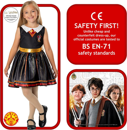 Rubies Official Harry Potter Hogwarts Hermione Child Dress, Kids Fancy Dress Halloween