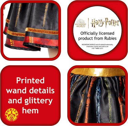 Rubies Official Harry Potter Hogwarts Hermione Child Dress, Kids Fancy Dress Halloween