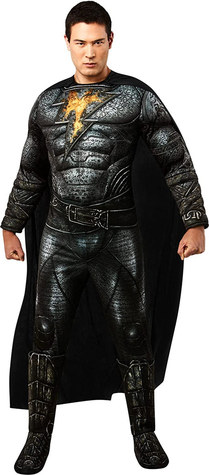 BKA - BLACK ADAM MEN`S DLX COS - FANCY DRESS COSTUME (SIZE: XL)