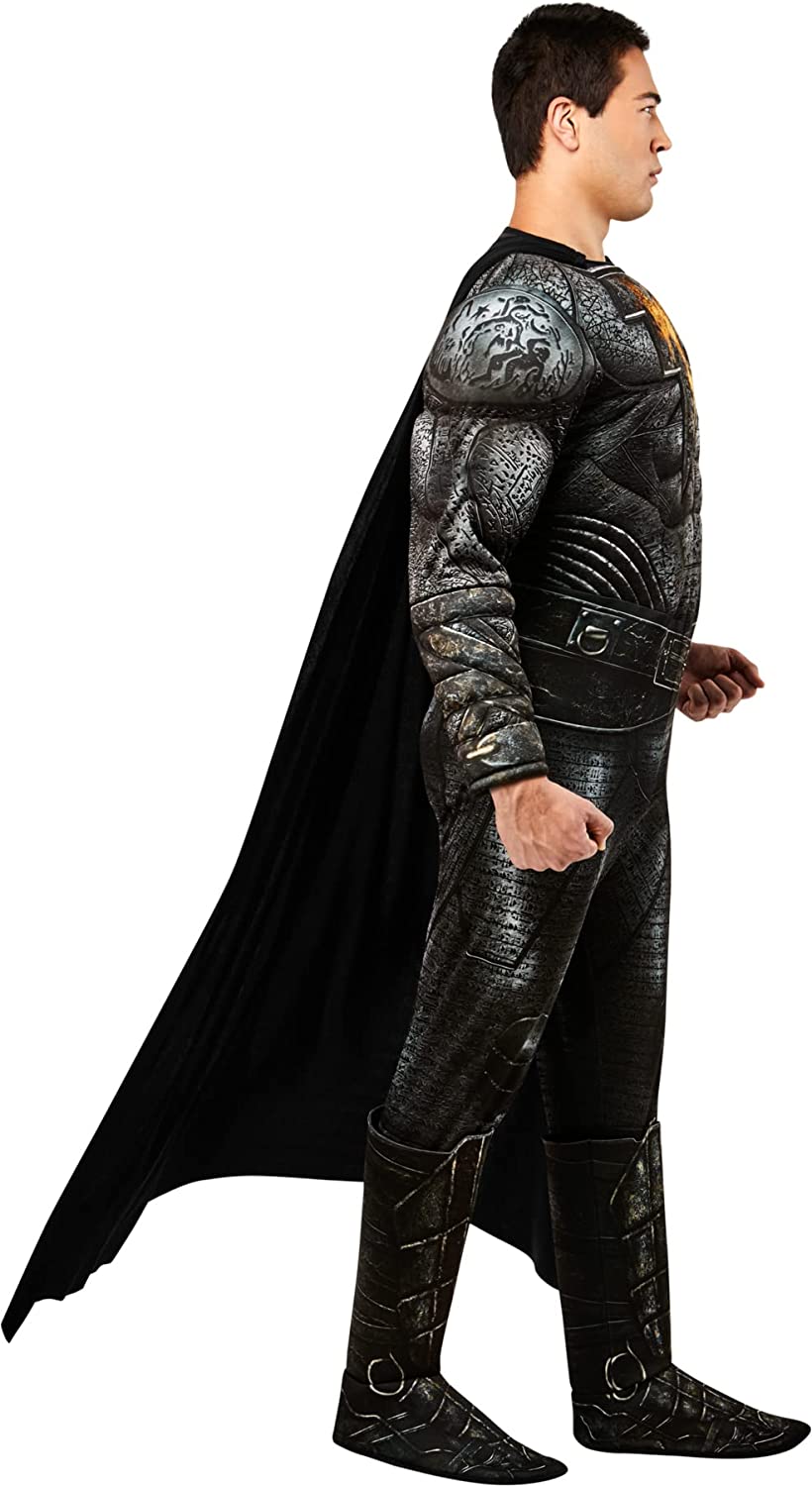 BKA - BLACK ADAM MEN`S DLX COS - FANCY DRESS COSTUME (SIZE: XL)