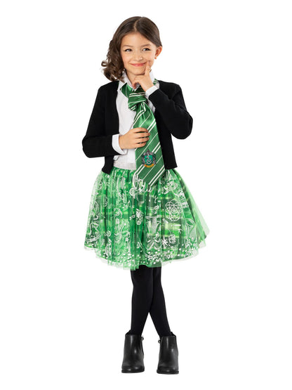 Rubie's - Tutù ufficiale Harry Potter Serpeverde per bambini, taglia unica, età 7-10 anni (3013169-10