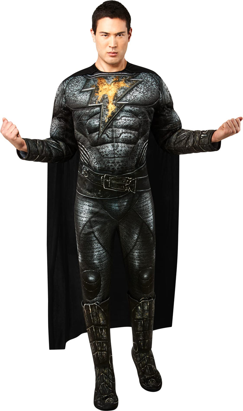 Rubie's Men's Dc Comics Black Adam Deluxe Costume Jumpsuit