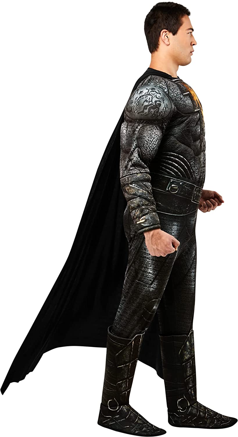 Rubie's Men's Dc Comics Black Adam Deluxe Costume Jumpsuit