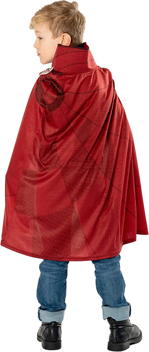 Rubies Official Marvel Dr Strange in the Multiverse of Madness Dr Strange Cape and Medallion Child Costume, Kids Fancy Dress, Age 5-8 years Halloween Halloween
