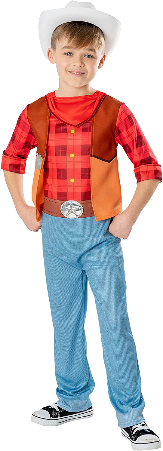 Rubie's Official Boat Rocker Dino Ranch Jon Toddler Costume, Kids Fancy Dress Halloween