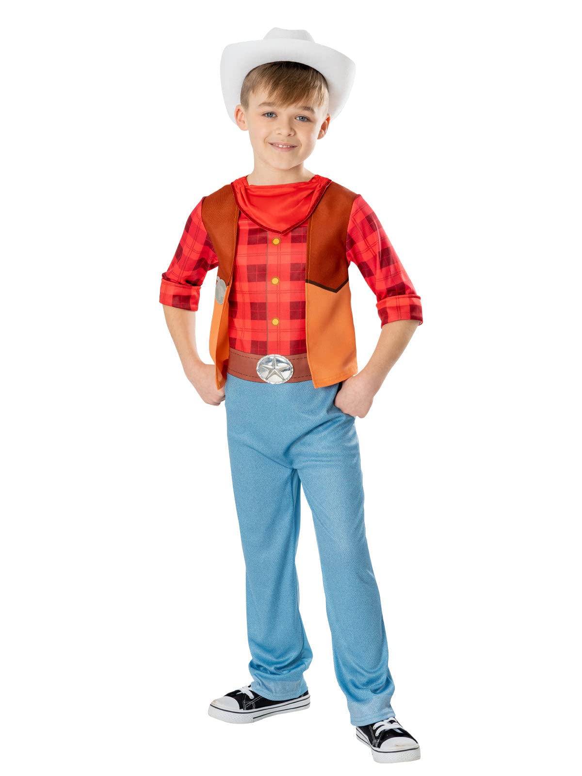 Rubie's Official Boat Rocker Dino Ranch Jon Toddler Costume, Kids Fancy Dress Halloween