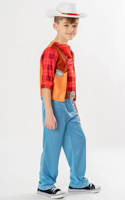 Rubie's Official Boat Rocker Dino Ranch Jon Toddler Costume, Kids Fancy Dress