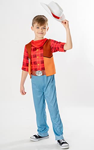 Rubie's Official Boat Rocker Dino Ranch Jon Toddler Costume, Kids Fancy Dress