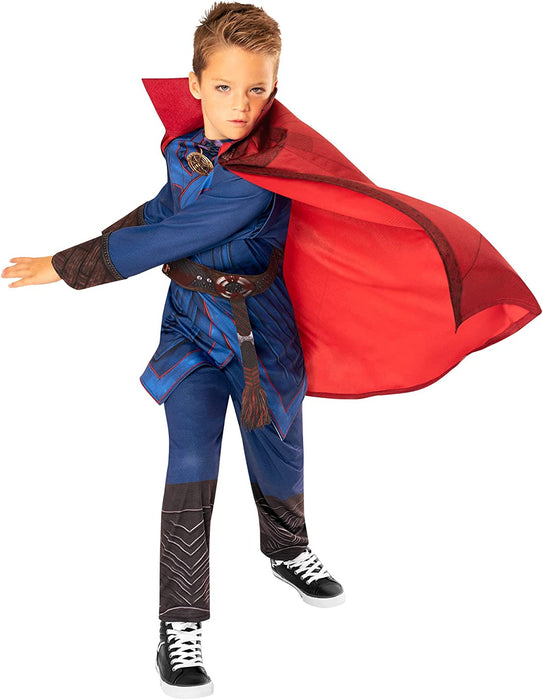 Rubies Official Marvel Dr Strange in the Multiverse of Madness Dr Strange Deluxe Child Costume, Kids Fancy Dress