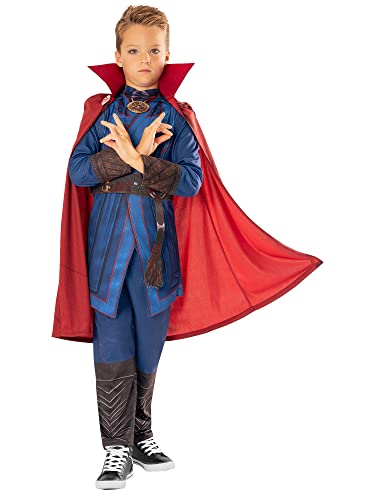 Rubies Official Marvel Dr Strange in the Multiverse of Madness Dr Strange Deluxe Child Costume, Kids Fancy Dress