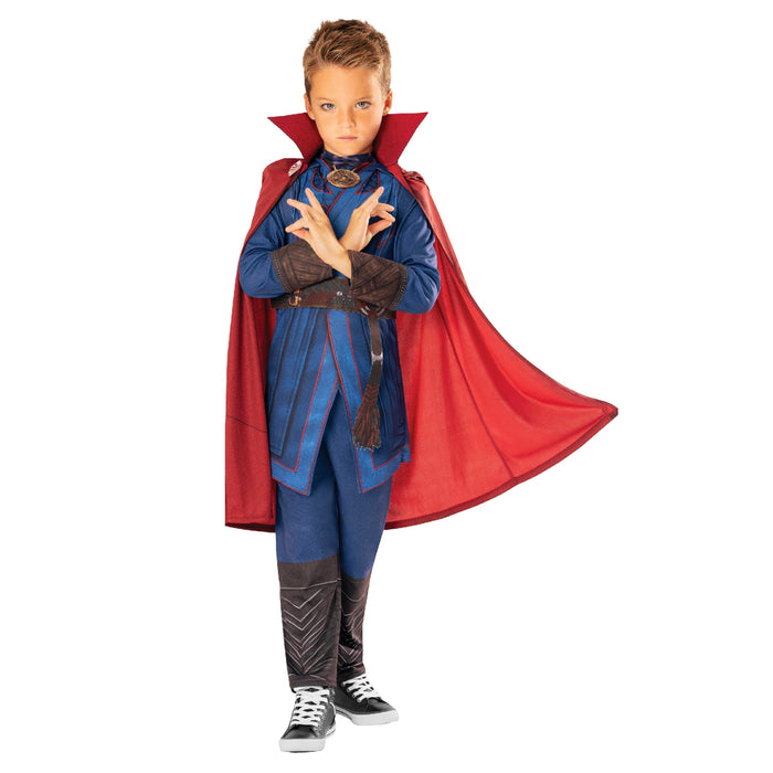 Rubies Official Marvel Dr Strange in the Multiverse of Madness Dr Strange Deluxe Child Costume, Kids Fancy Dress