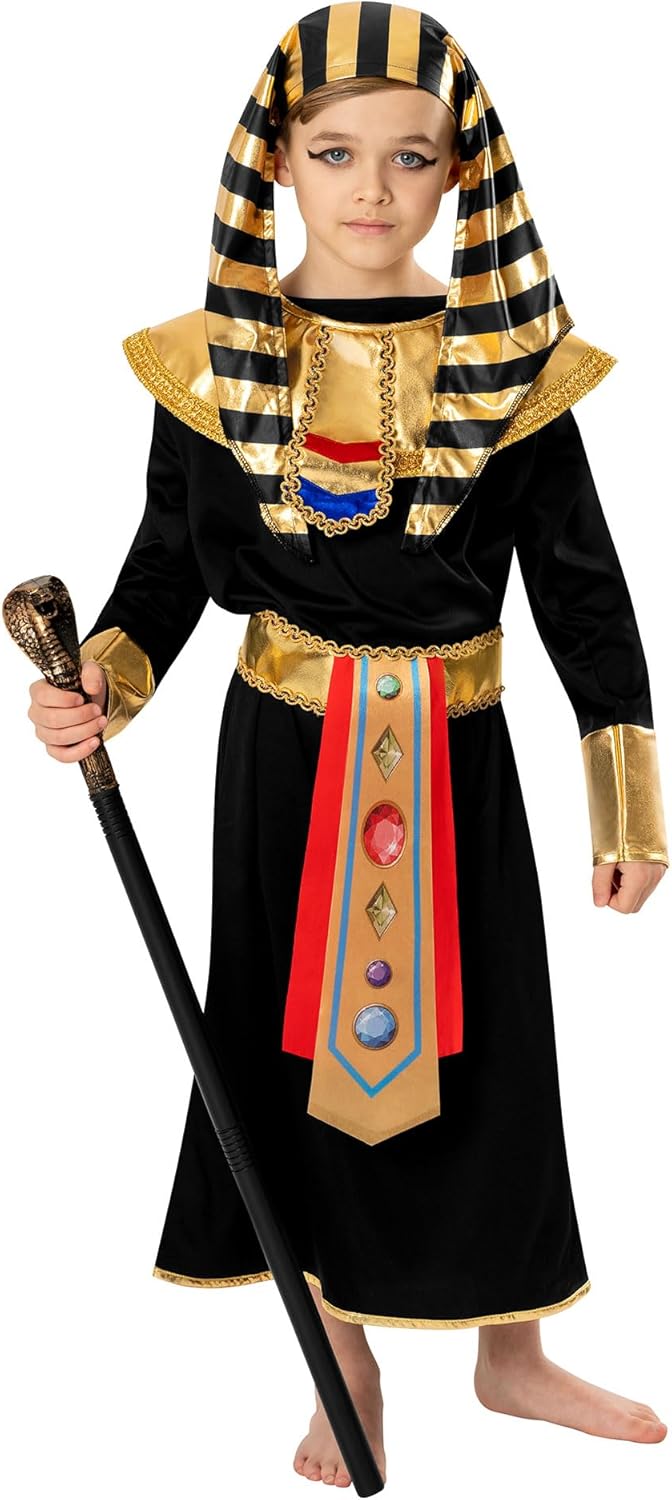 Forum Black Pharaoh Boy Costume