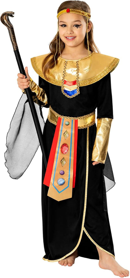 Forum Black Pharaoh Girl, Kids Fancy Dress