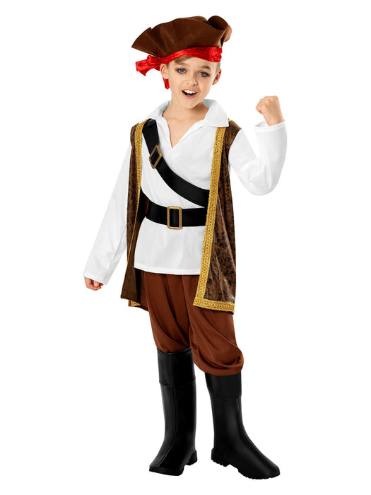 PIRATE - FANCY DRESS COSTUME (SIZE: 3-4)