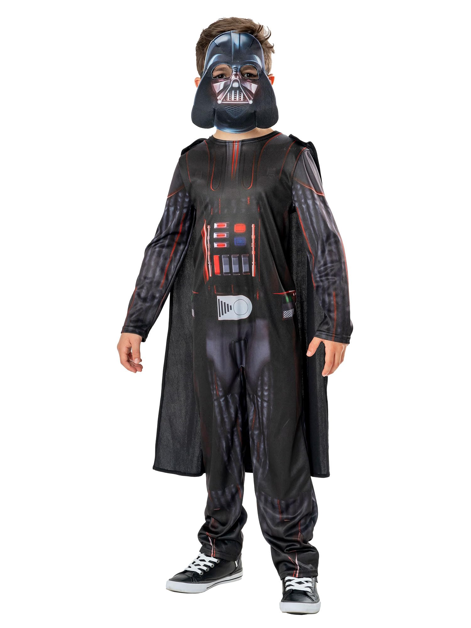 Rubie's Official Disney Star Wars Darth Vader Child Costume, Green Collection, Kids Superhero Fancy Dress