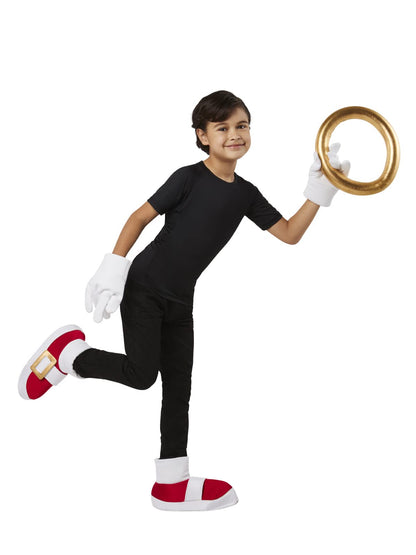 Rubies 2000045NS Sonic The Hedgehog Child Accessory Set Fancy Dress, Boys, Girls, Multicoloured, One Size Halloween Halloween