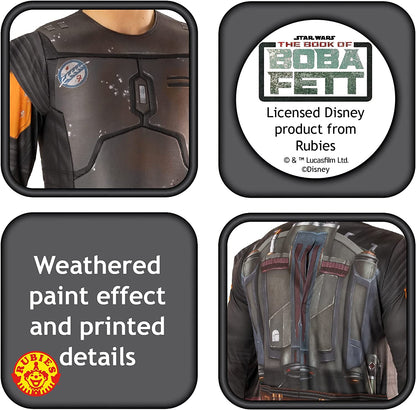 Rubies Official Star Wars Book of Boba Fett - Boba Fett Costume, Adult Fancy Dress