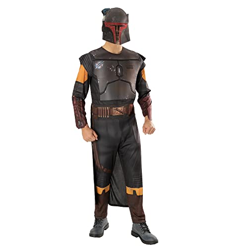 Rubies Official Star Wars Book of Boba Fett - Boba Fett Costume, Adult Fancy Dress