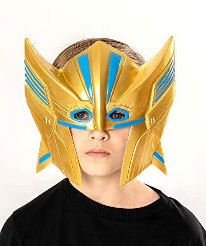 RUBIES - THOR - Marvel Officiel - Masque Thor pour Enfants - Taille Unique - Masque en Plastique avec Fermeture Velcro Ajustable - Pour Carnaval, Halloween, Déguisement Anniversaire