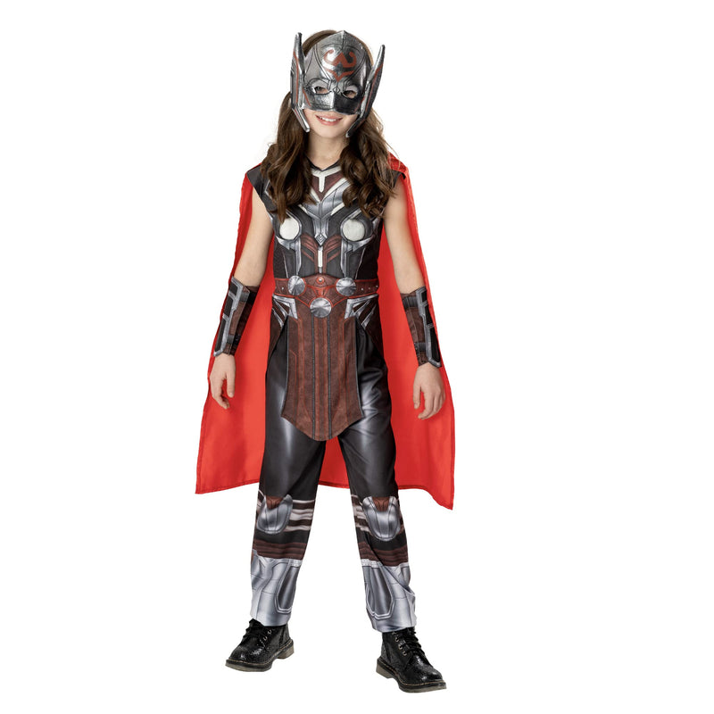 Rubies Official Marvel Thor: Love and Thunder Mighty Thor Deluxe Child Costume, Kids Fancy Dress