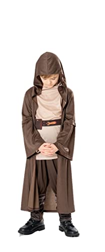 Rubies Disney Star Wars OBI-Wan Kenobi 3014747-8 Déguisement à capuche pour enfant garçon et fille Marron Taille unique 7-10 ans (120-140 cm